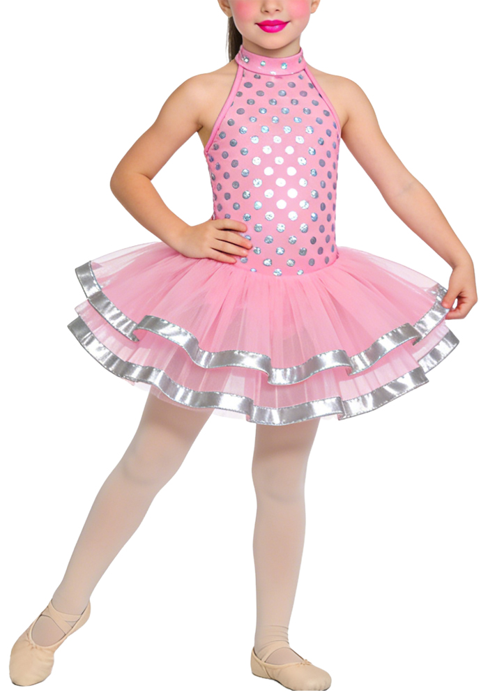 polka-dot-decoration-girls-ballet-dress