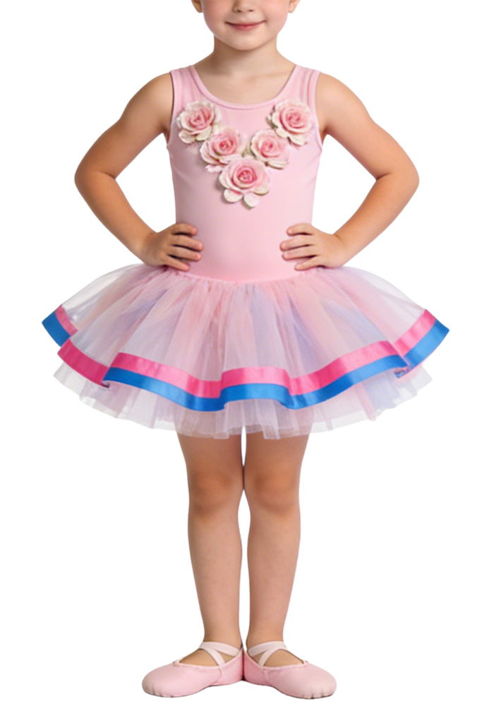 floral-tutu-girls-ballet-dress