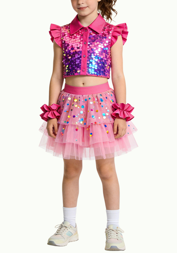 trendy-sleeveless-girls-hip-hop-performance-skirt