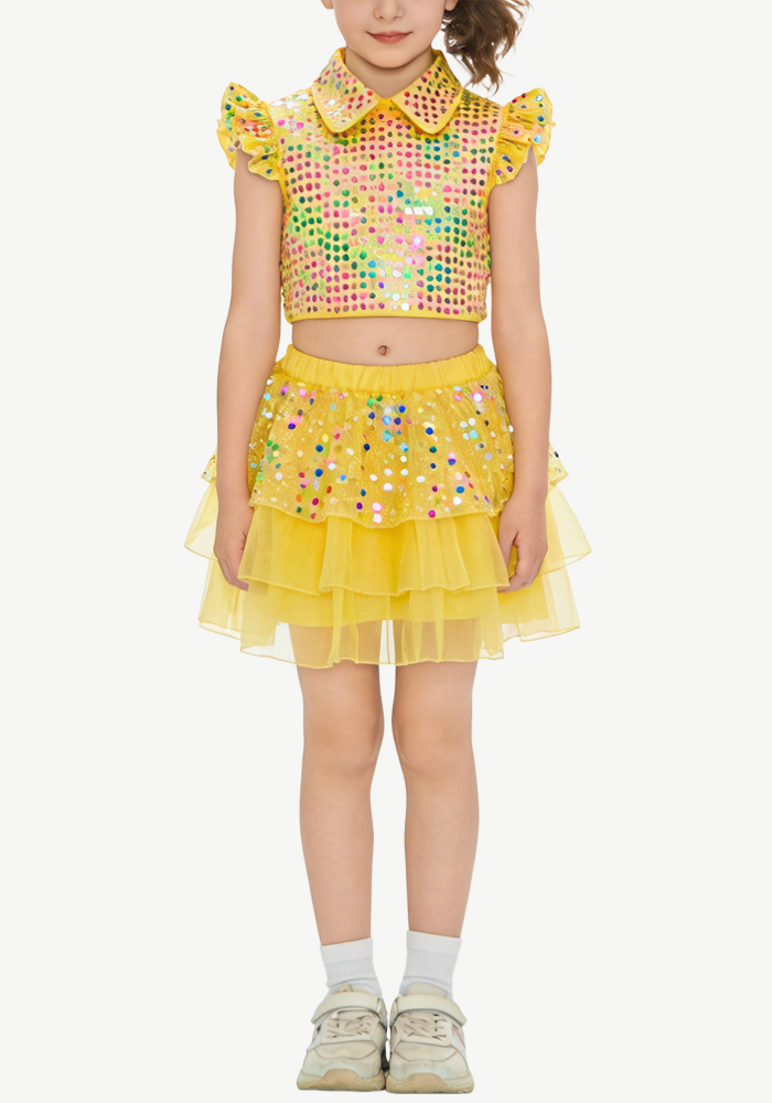 shiny-girls-sleeveless-dance-dress