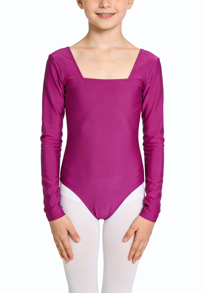 basic-solid-simple-long-sleeves-dance-leotard
