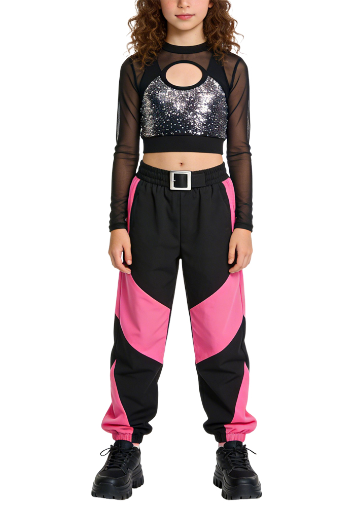 girls-cool-hip-hop-long-sleeve-pants-dance-outfit