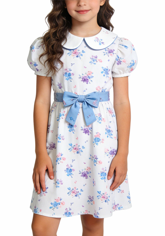 bow-waist-floral-print-girls-holiday-dress