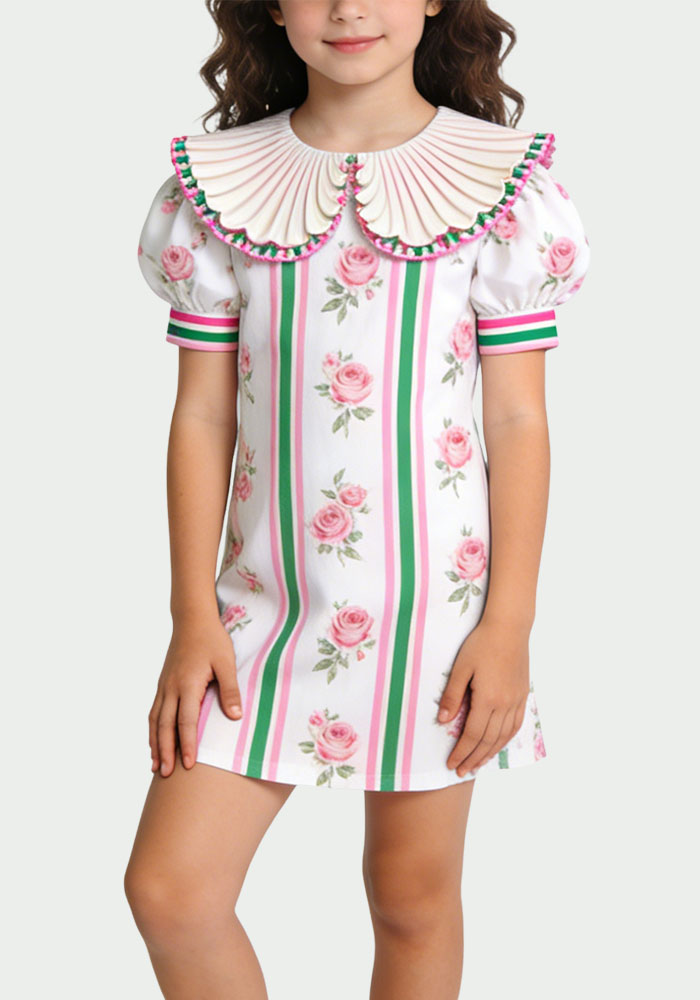floral-print-peter-pan-collar-girls-holiday-dress