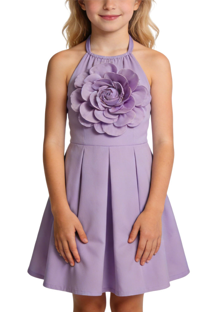 large-floral-decoration-sleeveless-girls-holiday-dress