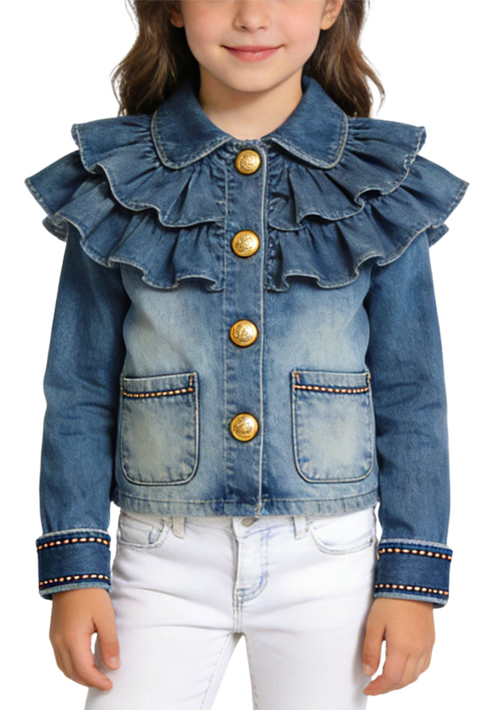 cute-ruffled-denim-casual-girls-coat