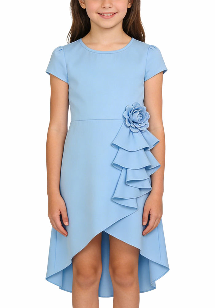 luxurious-irregular-hem-girls-party-dress
