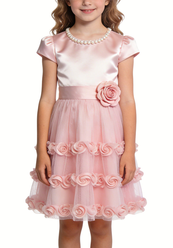 three-dimensional-rose-decor-girls-wedding-flower-girl-dress